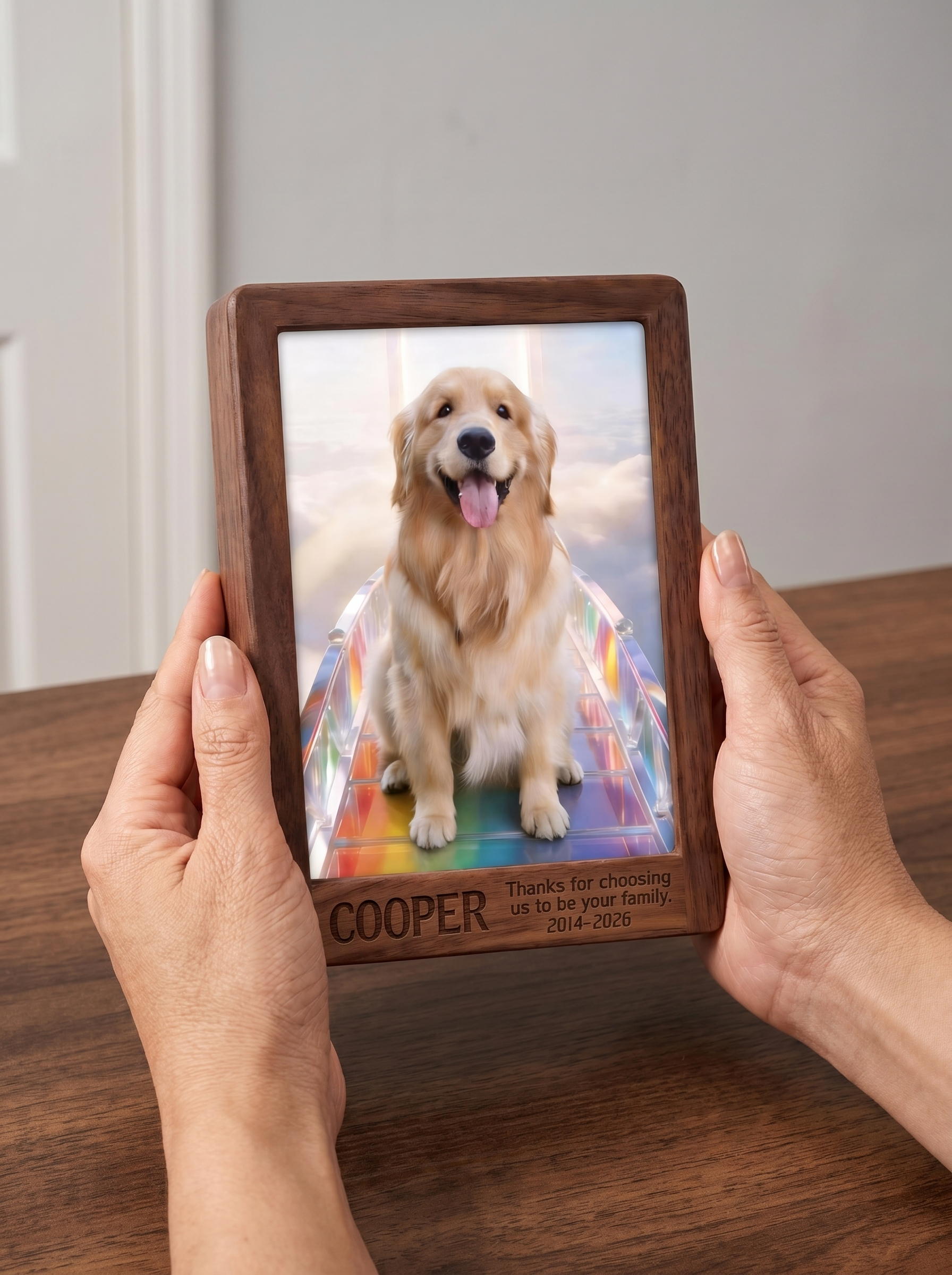 EverGlow™ AI Pet Memorial Frame