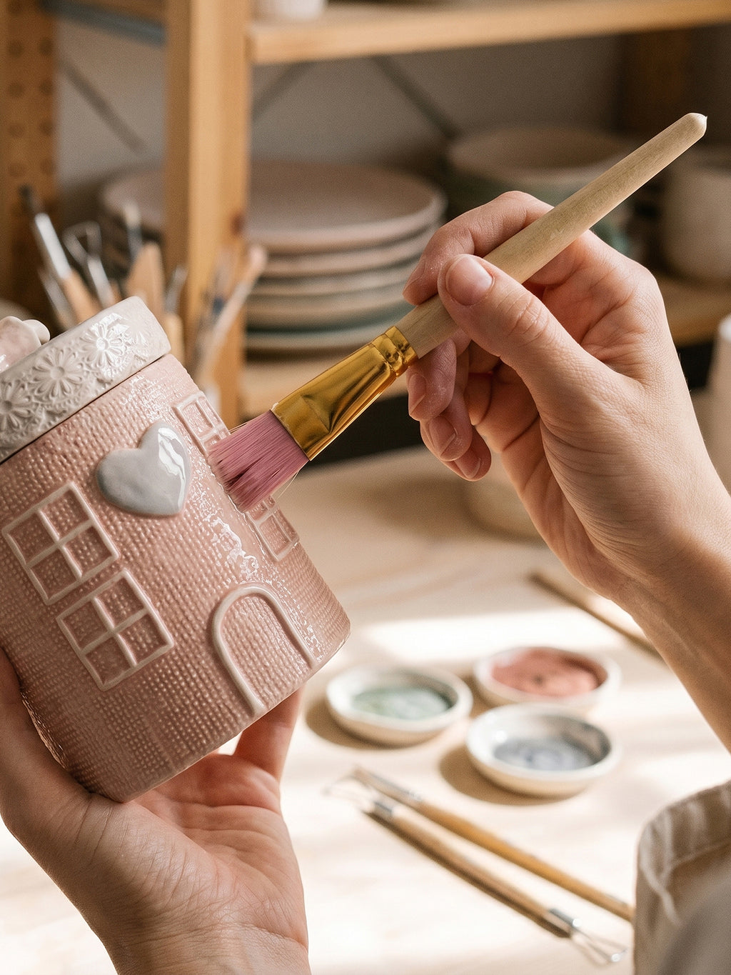 The Angel's Home | Ceramic Pet Memorial Urn [Launch Special - 33% OFF]