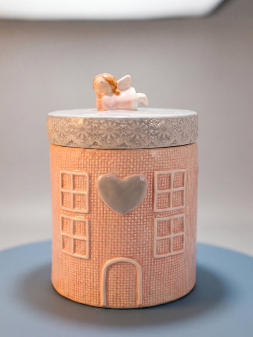 The Angel's Home | Ceramic Pet Memorial Urn [Launch Special - 33% OFF]